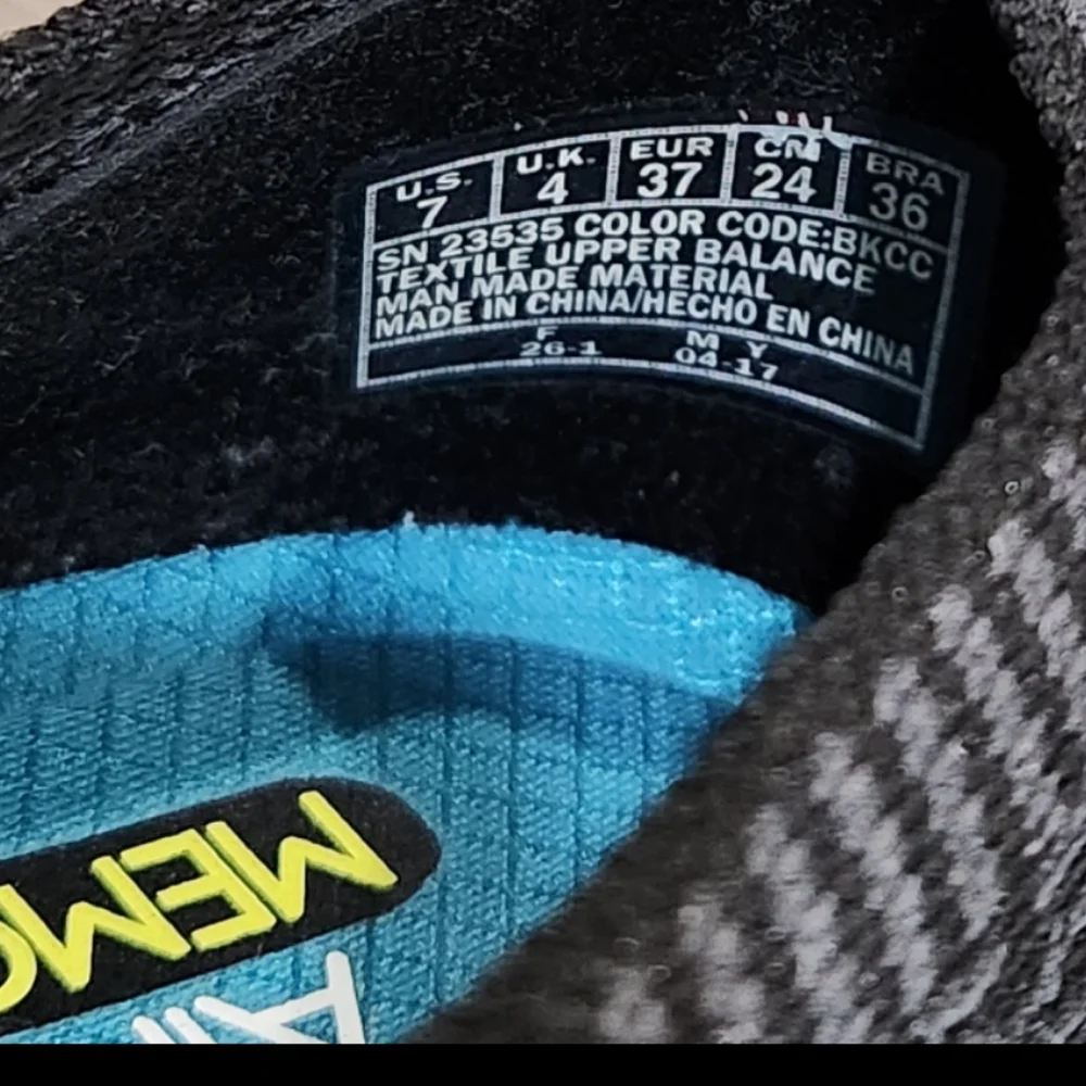 Skechers Air-Cooled Memory Foam Slip On Gray/Black Lite-Knit Skechers 7